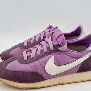 Vintage Nike Size Men 7.5 Women 9 Purple Lavender Made In Korea 1980's Sneakers
